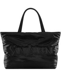 Saint Laurent - Logo Detailed Top Handle Bag - Lyst