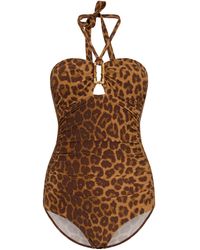 Zimmermann - Mahon Bamboo-Link Swimsuit - Lyst