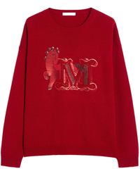Max Mara - Mxmterra Oversized Jumper - Lyst