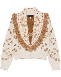 Alanui - Paisley-Pattern Fringed Jacket - Lyst