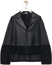 Loewe - Button Panelled Blouse - Lyst