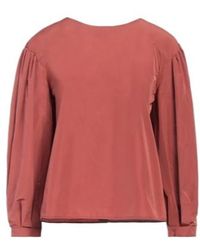 Weekend by Maxmara - Antique Rose Top Polyester, Cotton - Lyst