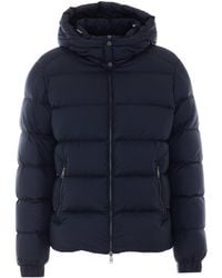 Add - Hooded Zip-Up Down Jacket - Lyst