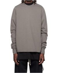 Rick Owens - Raw-Cut Long-Sleeve T-Shirt - Lyst