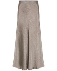 Maison Margiela - Bias-Cut Satin Midi Skirt - Lyst