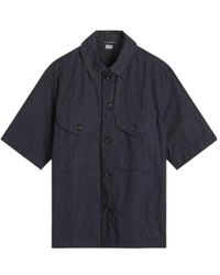 C.P. Company - Short-Sleeved Poplin Shirt - Lyst