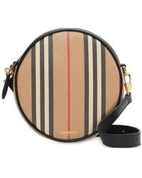 Burberry - Icon Stripe E-Canvas Louise Bag - Lyst