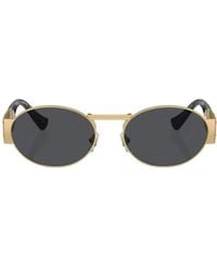 Versace - Eyewear Oval-Frame Sunglasses - Lyst