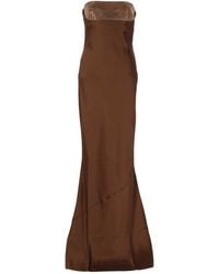 retroféte - Retrofete Embellished Strapless Dress - Lyst