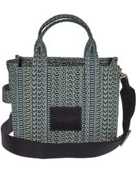 Marc Jacobs - Monogram Jacquard Logo Patch Small Tote Bag - Lyst