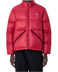 Stussy - Long-Sleeved Cotton Jacket - Lyst