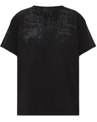 Maison Margiela - Numeric Logo Printed T-Shirt - Lyst