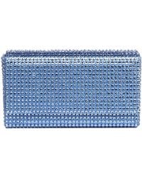 AMINA MUADDI - Crystal-Embellished Shoulder Bag - Lyst