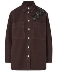 Liu Jo - Long Sleeve Buttoned Jacket - Lyst