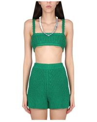 Alanui - Palm Springs Knitted Top - Lyst