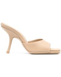BY FAR - Mora Sand Grained Leather - Lyst