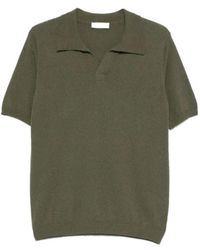 Roberto Collina - Short-Sleeved Polo Shirt - Lyst