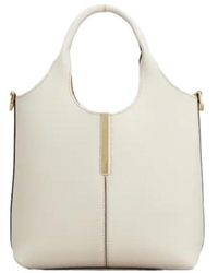 Tod's - Mini Leather Tote Shopping Bag - Lyst