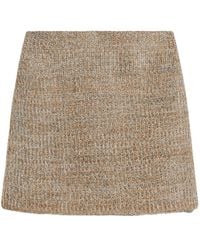 Sportmax - High Waist Knitted Skirt - Lyst