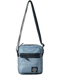 Stone Island - Compass Logo-Patch Shoulder Bag - Lyst