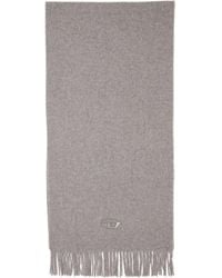 DIESEL - S-Imon-D-Long Logo Scarf - Lyst