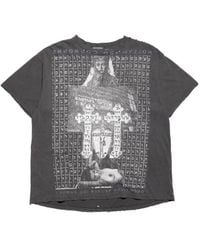 Enfants Riches Deprimes - Enfants Riches Déprimés Hollywood Couronne Distressed T-Shirt - Lyst