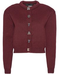 ROTATE BIRGER CHRISTENSEN - Firm Knit Cardigan - Lyst