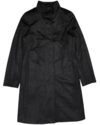 Max Mara - Lapel Long-Sleeved Coat - Lyst