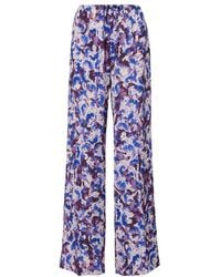 Dries Van Noten - Printed Straight-Leg Pants - Lyst