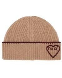 Chloé - Ribbed-Knit Beanie Hat - Lyst
