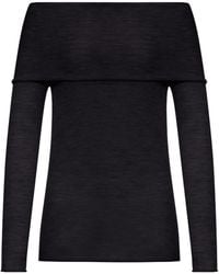 Roberto Collina - Off-Shoulder Top - Lyst
