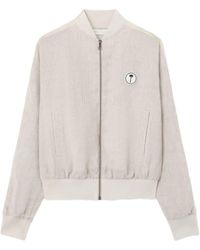 Palm Angels - Logo Tree Cotton Jacket - Lyst