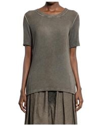 Uma Wang - Overdyed Cotton Jersey T-Shirt - Lyst
