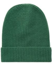 The Elder Statesman - Statesman Ribbed Cashmere Beanie - Lyst