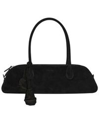 Magda Butrym - Brigitte Trapeze Floral-Detail Charm Tote Bag - Lyst