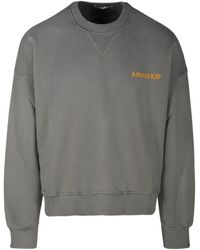 A PAPER KID - Logo-Print Cotton Sweatshirt - Lyst