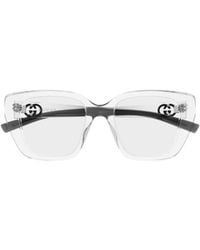 Gucci - Eyewear Cat Eye Frame Glasses - Lyst