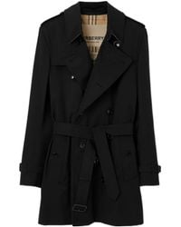 Burberry - Double-Breasted Belted-Waist Trench Coat - Lyst