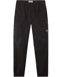 Stone Island - Regular Tapered Fit Cargo Trousers - Lyst