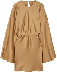 Norma Kamali - Obie Mini Dress - Lyst