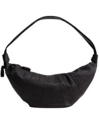 Lemaire - Curved-Edge Leather Shoulder Bag - Lyst
