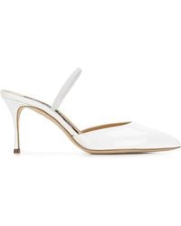 Sergio Rossi - Godiva Leather Heel Pumps - Lyst