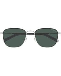Montblanc - Eyewear Pilot Frame Sunglasses - Lyst