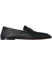 The Row - Square Loafers - Lyst