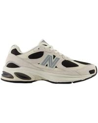 New Balance - 2010 Mesh Panel Lace-Up Sneakers - Lyst