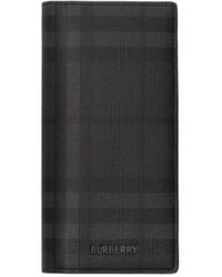 Burberry - City Check Continental Wallet - Lyst