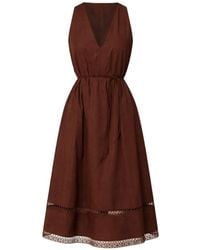 Twinset - Poplin Long Dress - Lyst