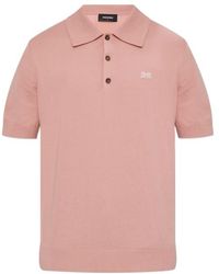 DSquared² - D2 Logo Patch Short-Sleeved Polo Shirt - Lyst