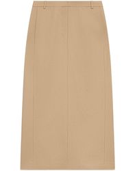 Theory - Long Skirt With Belt Loop - Lyst