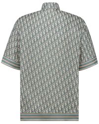 Dior Oblique Short Sleeve Shirt for Men | Lyst Dior Oblique Short Sleeve Shirt for Men | Lyst